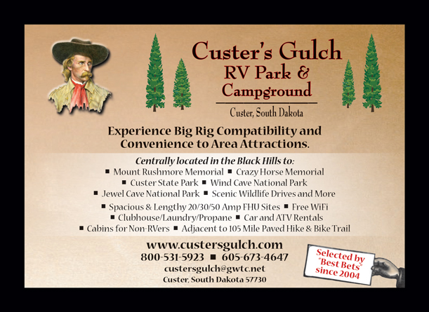 CUSTER’S GULCH RV PARK (CUSTER) CUSTER’S GULCH RV PARK (CUSTER)